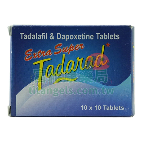 超級犀利士 Super Tadarad 120mg 雙效合一:重振男性自信 10錠